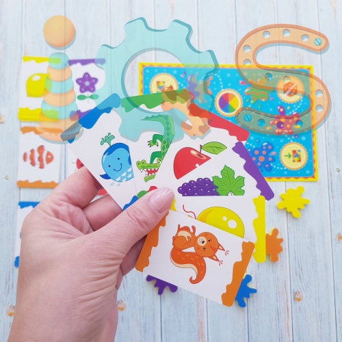 Настольная игра-ходилка с разноцветными кляксами 3+ iQSclub магазин настольных и развивающих игр фото 4