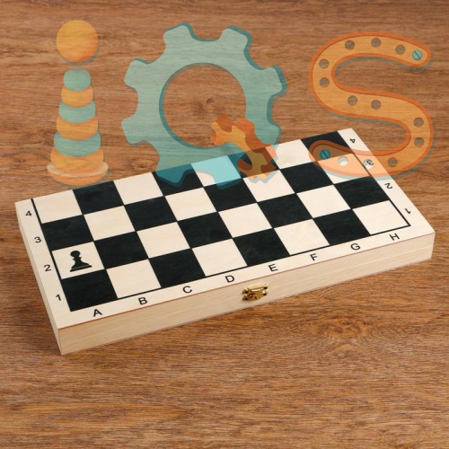 Шахматы - Классика, доска дерево, 29*29*4 см iQSclub магазин настольных и развивающих игр фото 2