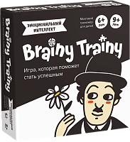 Настольная карточная игра - Эмоциональный интеллект. Brainy Trainy УМ462 iQSclub магазин настольных и развивающих игр