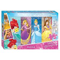 Пазл-макси - Принцессы, 35 элементов, STEP puzzle 2538217 iQSclub магазин настольных и развивающих игр