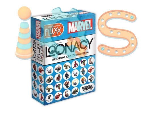 Настольная игра - Loonacy Marvel, Hobby World iQSclub магазин настольных и развивающих игр