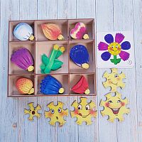 Игровой набор - Цветочный сад, Smile Decor P1004 iQSclub магазин настольных и развивающих игр