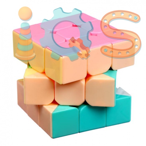 Головломка игрушка механическая - Кубик 5,5*5,5*5,5 iQSclub магазин настольных и развивающих игр фото 2