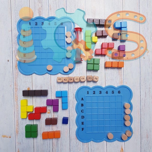 Тетрис-головоломка 3D для развития логического мышления 3+ iQSclub магазин настольных и развивающих игр