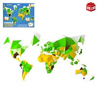 Полигональный конструктор - Земля, 17 листов 7414487 iQSclub магазин настольных и развивающих игр