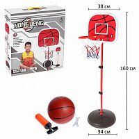 Баскетбольный набор - Штрафной бросок, напольный, с мячом 485154 iQSclub магазин настольных и развивающих игр