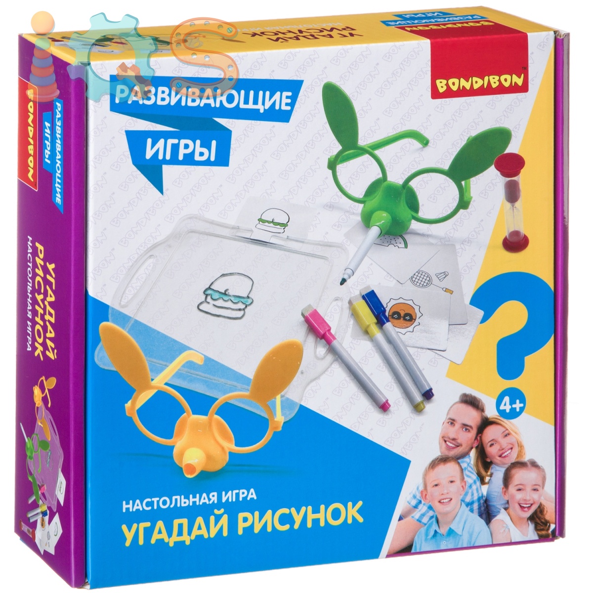 Настольная игра - Угадай рисунок, Bondibon