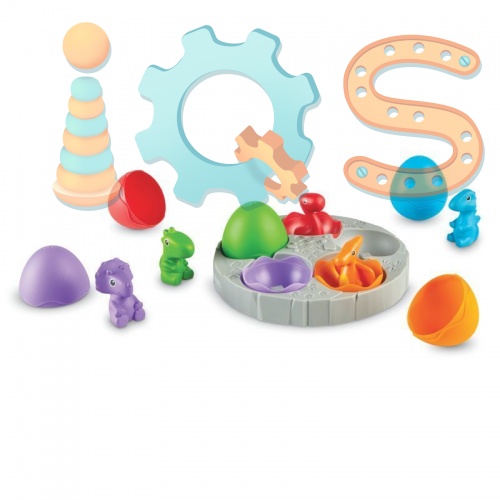 Развивающая игрушка - Дино-сюрприз, 16 элементов, Learning Resources iQSclub магазин настольных и развивающих игр фото 4