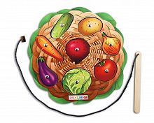 Игра с магнитами овощи, Smile Decor P716 iQSclub магазин настольных и развивающих игр