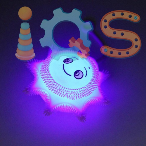 Игрушка для развития тактильных ощущений - Солнышко, световая, цвета МИКС iQSclub магазин настольных и развивающих игр фото 3