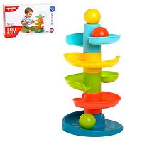Пирамидка - Быстрый шарик, 5 элементов 1+ 5296563 iQSclub магазин настольных и развивающих игр