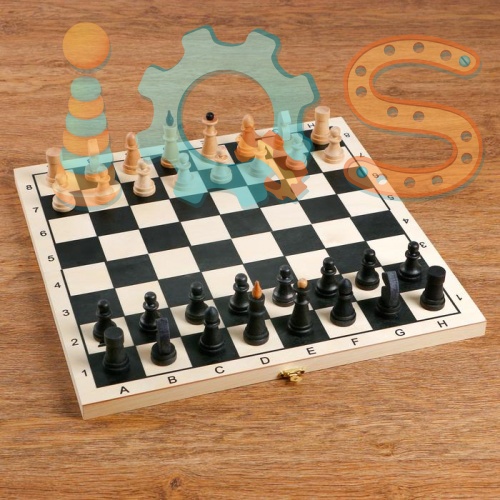 Шахматы - Классика, доска дерево, 29*29*4 см iQSclub магазин настольных и развивающих игр