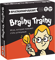 Настольная карточная игра - Программирование. Brainy Trainy УМ268 iQSclub магазин настольных и развивающих игр