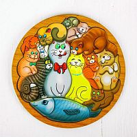 Пазл - Коты, Smile Decor P1500 iQSclub магазин настольных и развивающих игр