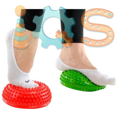 Массажер для ног жесткий, надувной, d=15 см, цвета МИКС iQSclub магазин настольных и развивающих игр фото 9