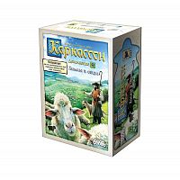 Настольная игра - Каркассон: Холмы и овцы, дополнение, Hobby World HW915254 iQSclub магазин настольных и развивающих игр