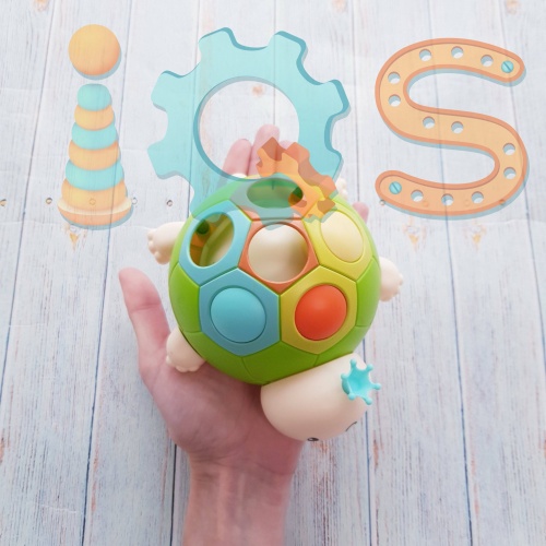 Развивающая игрушка ОРБО-черепашка iQSclub магазин настольных и развивающих игр фото 6