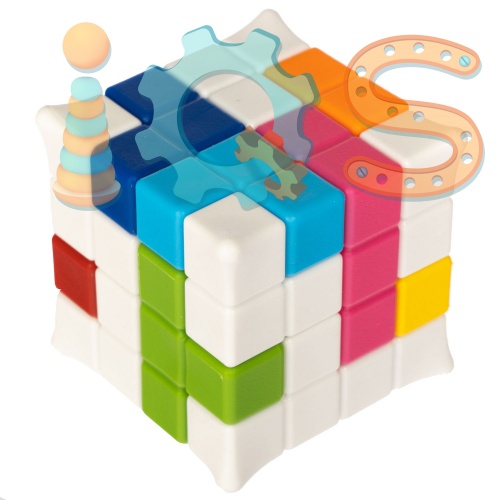 Логическая игра - Логика в кубе, Bondibon iQSclub магазин настольных и развивающих игр фото 4