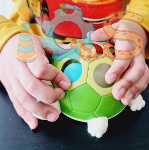 Развивающая игрушка ОРБО-черепашка iQSclub магазин настольных и развивающих игр фото 2
