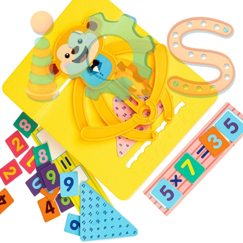 Обучающая игра с обезьянкой - Считай и умножай, Bondibon iQSclub магазин настольных и развивающих игр фото 3