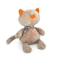 Мягкая игрушка Кот Батон, цвет серый, высота 20 см, Orange Toys 1159045 iQSclub магазин настольных и развивающих игр