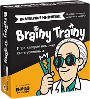 Настольная карточная игра - Инженерное мышление. Brainy Trainy УМ547 iQSclub магазин настольных и развивающих игр