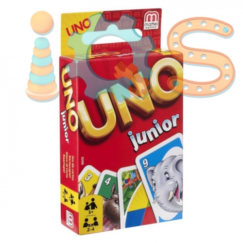 Карточная игра - UNO junior, Mattel iQSclub магазин настольных и развивающих игр