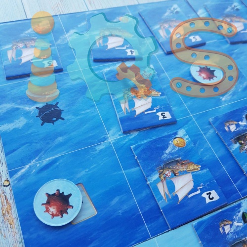 Настольная игра - Повелители морей, Стиль Жизни iQSclub магазин настольных и развивающих игр фото 4