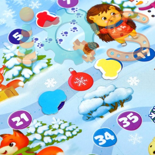 Новогодняя игра-бродилка - В поисках Деда Мороза 3+ IQS074469683 от магазина настольных и развивающих игр iQSclub фото 2