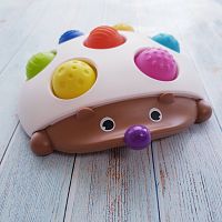 Развивающая тактильная игрушка - Ежик с радужными пузырьками IQS01313 iQSclub магазин настольных и развивающих игр