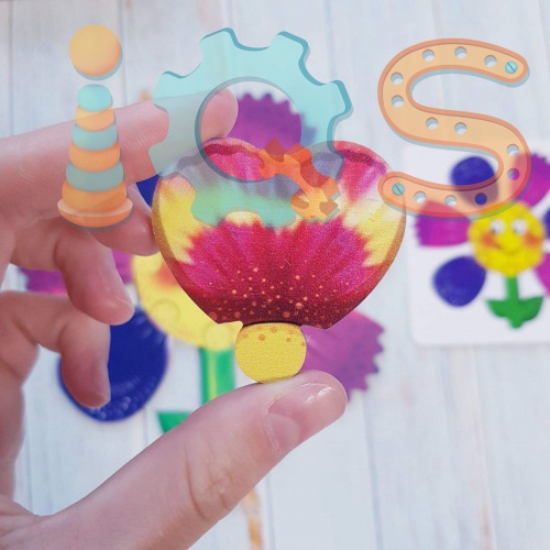 Игровой набор - Цветочный сад, Smile Decor iQSclub магазин настольных и развивающих игр фото 3