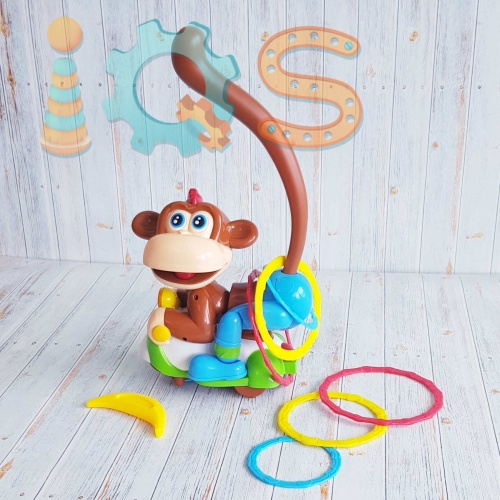 Настольная игра для малышей - Озорная обезьянка iQSclub магазин настольных и развивающих игр