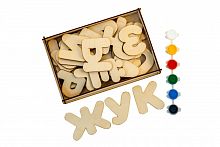 Буквы-раскраски, Smile Decor T1107 iQSclub магазин настольных и развивающих игр